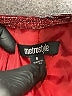 Metrostyle Tweed Solid Snake Print Burgundy Blazer Size 6 - photo 6