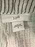 J.Jill 100% Cotton Chevron-herringbone Silver Shorts Size S - photo 3