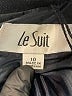 Le Suit 100% Polyester Black Blazer Size 10 - photo 6