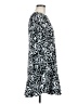 Leith 100% Polyester Print Black Casual Dress Size M - photo 4