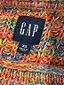 Gap Color Block Purple Pullover Sweater Size XS - photo 7