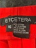Etcetera Solid Red Casual Pants Size 16 - photo 4