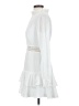 showpo 100% Polyester White Casual Dress Size 4 - photo 5