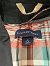 Lands' End 100% Polyester Black Trenchcoat Size 6 - photo 6