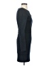 Isabel Solid Gray Black Casual Dress Size XS - photo 4