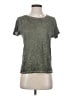 Maje 100% Linen Green Short Sleeve Top Size Med (2) - photo 1