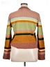 27 miles Color Block Tan Turtleneck Sweater Size L - photo 2