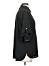 Calvin Klein 100% Polyester Black 3/4 Sleeve Blouse Size S - photo 4