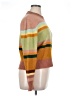 27 miles Color Block Tan Turtleneck Sweater Size L - photo 4