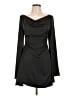 Meshki Solid Black Cocktail Dress Size L - photo 1