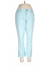 Talbots 100% Cotton Color Block Blue Jeans Size 10 - photo 1