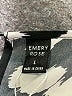 Emery Rose Black Short Sleeve Blouse Size L - photo 7