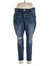 Lane Bryant Solid Blue Jeans Size 20P - photo 1