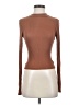 Timing Brown Long Sleeve Top Size S - photo 1