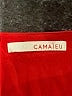 Camaieu 100% Viscose Red Short Sleeve Blouse Size EU (FR) 38 / US 6 - photo 7