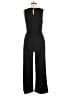 Automet Solid Black Jumpsuit Size M - photo 2