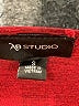 AB Studio Burgundy Short Sleeve T-Shirt Size S - photo 7