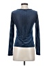 Shein Blue Long Sleeve Top Size 4 - photo 2