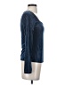 Shein Blue Long Sleeve Top Size 4 - photo 4