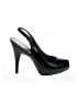 Joan & David 100% Leather Black Heels Size 10 - photo 1