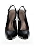 Joan & David 100% Leather Black Heels Size 10 - photo 2