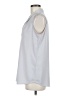 Calvin Klein Silver Sleeveless Blouse Size M - photo 5