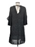 Zara Basic Polka Dots Black Gray Casual Dress Size S - photo 2