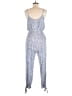 VICI 100% Rayon Stripes Blue Jumpsuit Size M - photo 1