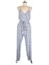 VICI 100% Rayon Stripes Blue Jumpsuit Size M - photo 2