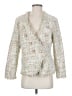 Sans Souci 100% Polyester Tweed Ivory Blazer Size S - photo 1