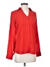 Express 100% Polyester Red Long Sleeve Blouse Size XS - photo 1
