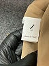 Brunello Cucinelli 100% Leather Metallic Silver Gold Leather Shirt Jacket Size M - photo 7