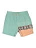 Billabong Color Block Green Board Shorts Size S (youth) - photo 1