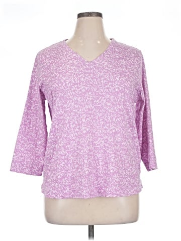 Chico's 3/4 Sleeve T-Shirt (view 1)