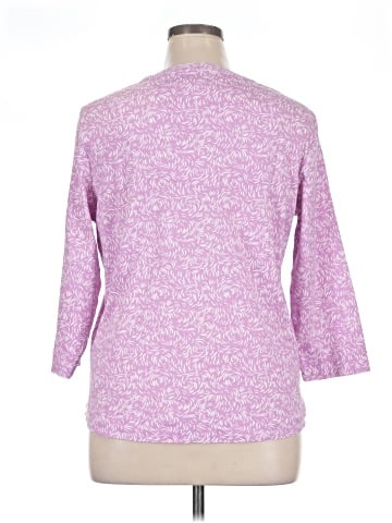 Chico's 3/4 Sleeve T-Shirt (view 2)