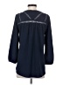 Sabine 100% Polyester Blue 3/4 Sleeve Blouse Size S - photo 2