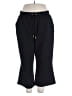 Mary Square Black Casual Pants Size XXL (estimated) - photo 1