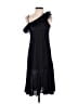 Unbranded 100% Polyester Black Cocktail Dress Size 30 waist - photo 1