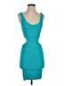 Bebe Teal Cocktail Dress Size S (petite) - photo 1