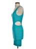 Bebe Teal Cocktail Dress Size S (petite) - photo 5