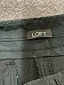 Ann Taylor LOFT Chevron-herringbone Gray Dress Pants Size 10 - photo 7