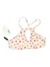 Splendid Hearts Ivory Swimsuit Top Size 12 - photo 1