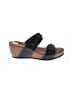 Taos 100% Leather Blue Wedges Size 11 - 11 1/2 - photo 1