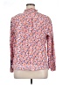 Talbots Print Orange Long Sleeve Blouse Size 1X - photo 2