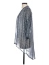 Say What? 100% Polyester Blue Cardigan Size XS - photo 5
