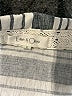 Eden & Olivia 100% Polyester Stripes Silver 3/4 Sleeve Blouse Size S - photo 7