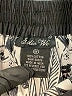 Studio West 100% Cotton Print Silver Casual Skirt Size M - photo 4