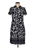 MSK Paisley Blue Casual Dress Size M - photo 1