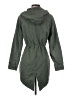Faded Glory 100% Cotton Green Raincoat Size S - photo 2