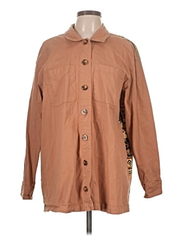 Porridge Long Sleeve Button-Down Shirt (view 1)